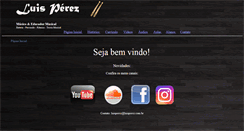 Desktop Screenshot of luisperez.com.br